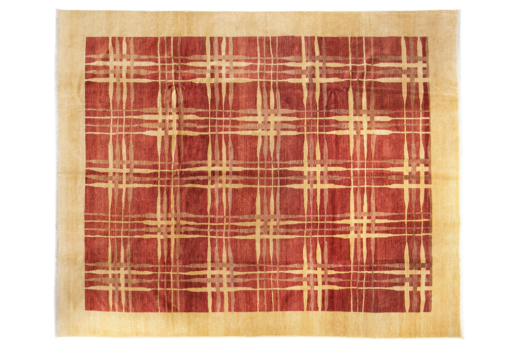 Mid century Indian rug 11x8 ft | Ashayer