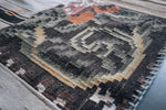 Turkish Kilim patchwork rug handwoven with quality wools